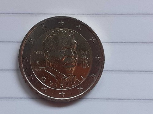 Moneta euro del poeta - euro,