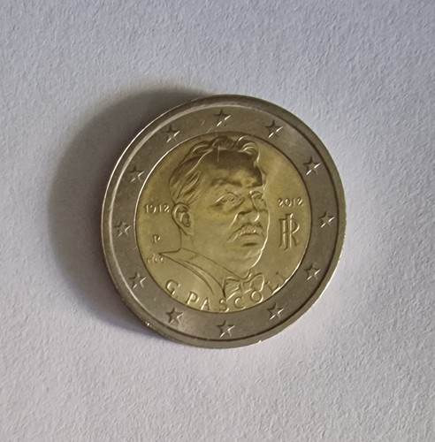 Moneta commemorativa euro - moneta,