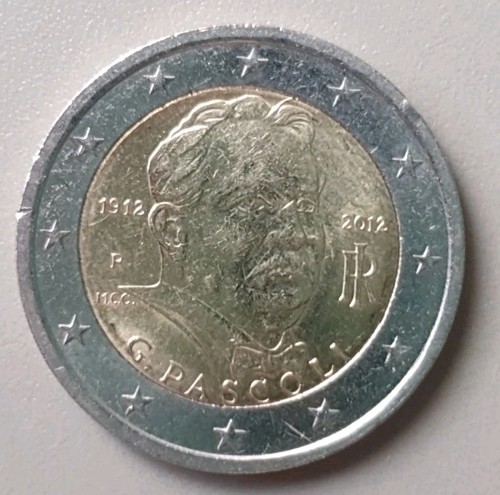 Italia 2012 moneta 2 euro - italia, da